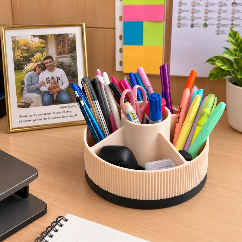 Organizador de Escritorio Giratorio Multifuncional, foto 1