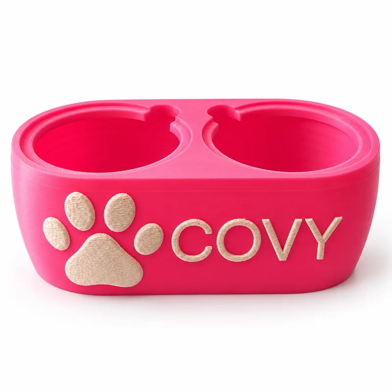 Comedero Doble Personalizado para Mascotas, foto 3