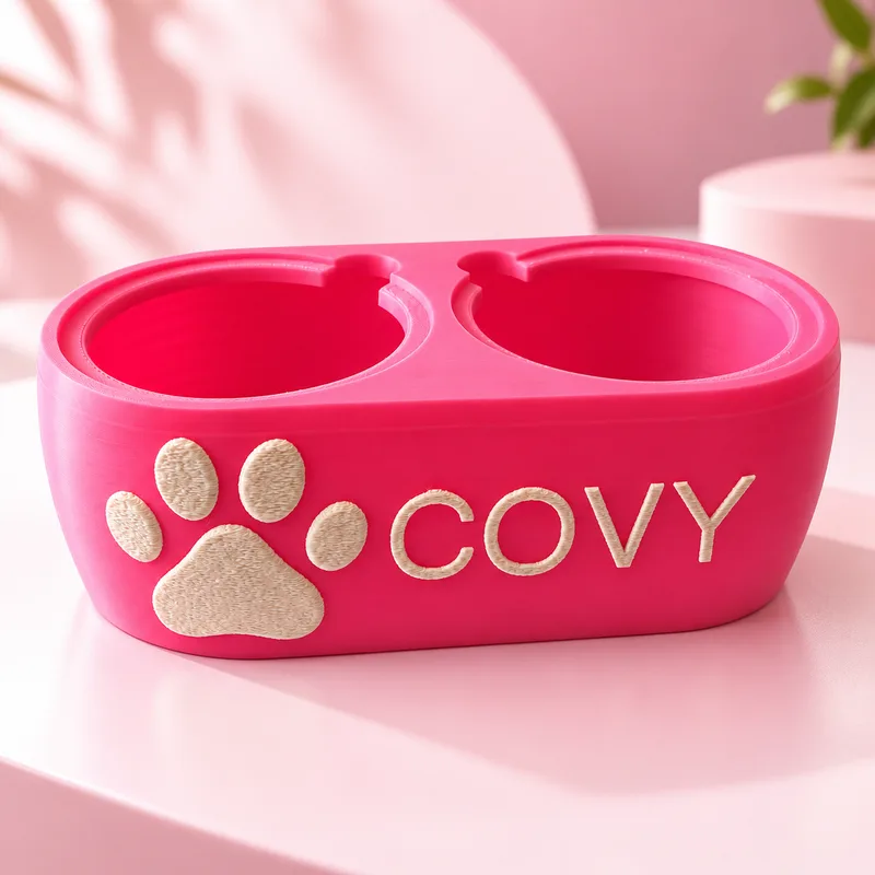Comedero Doble Personalizado para Mascotas, foto 2